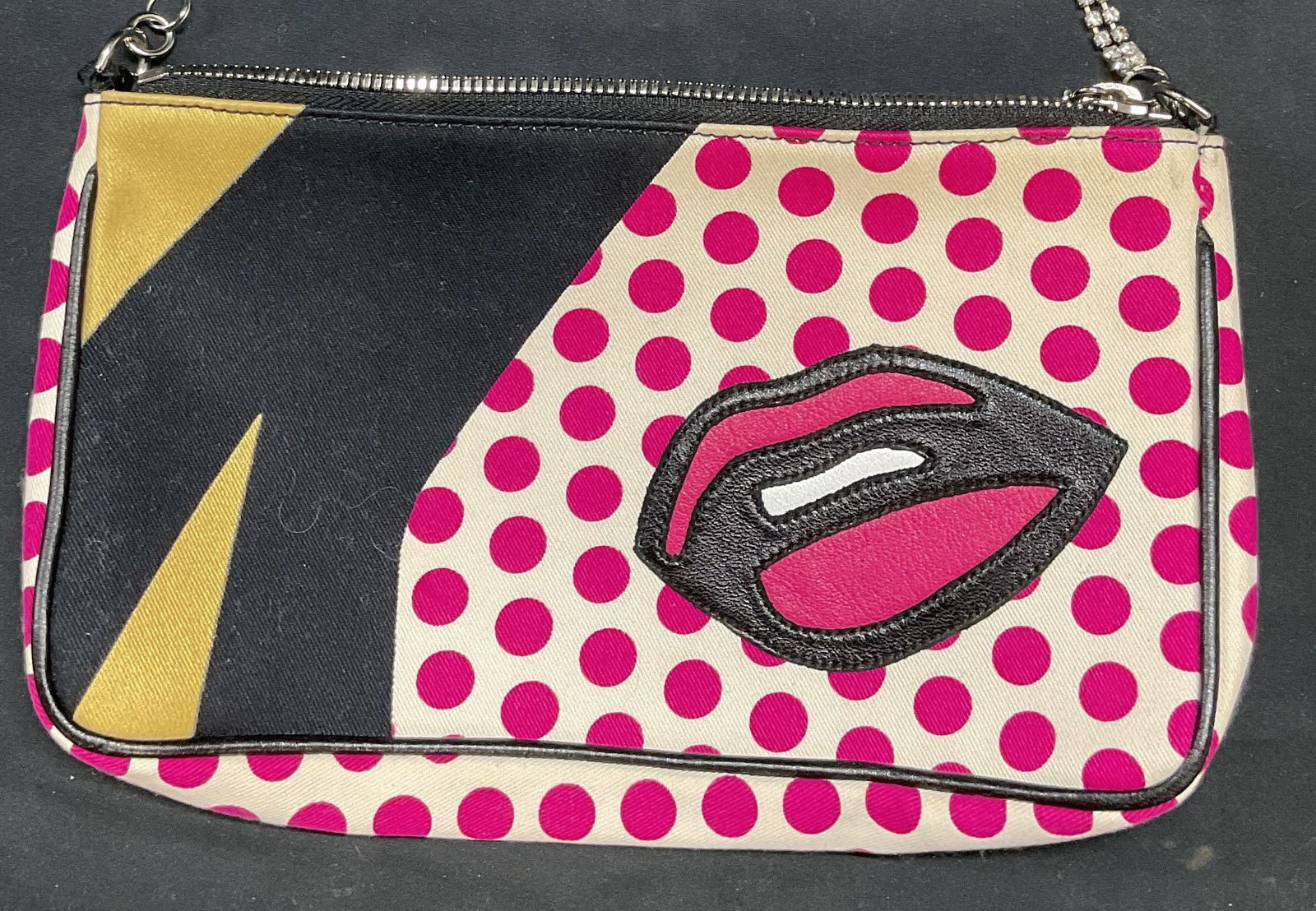 Iceberg Comic Print Pop Art Handbag, Italy (1 of 9)