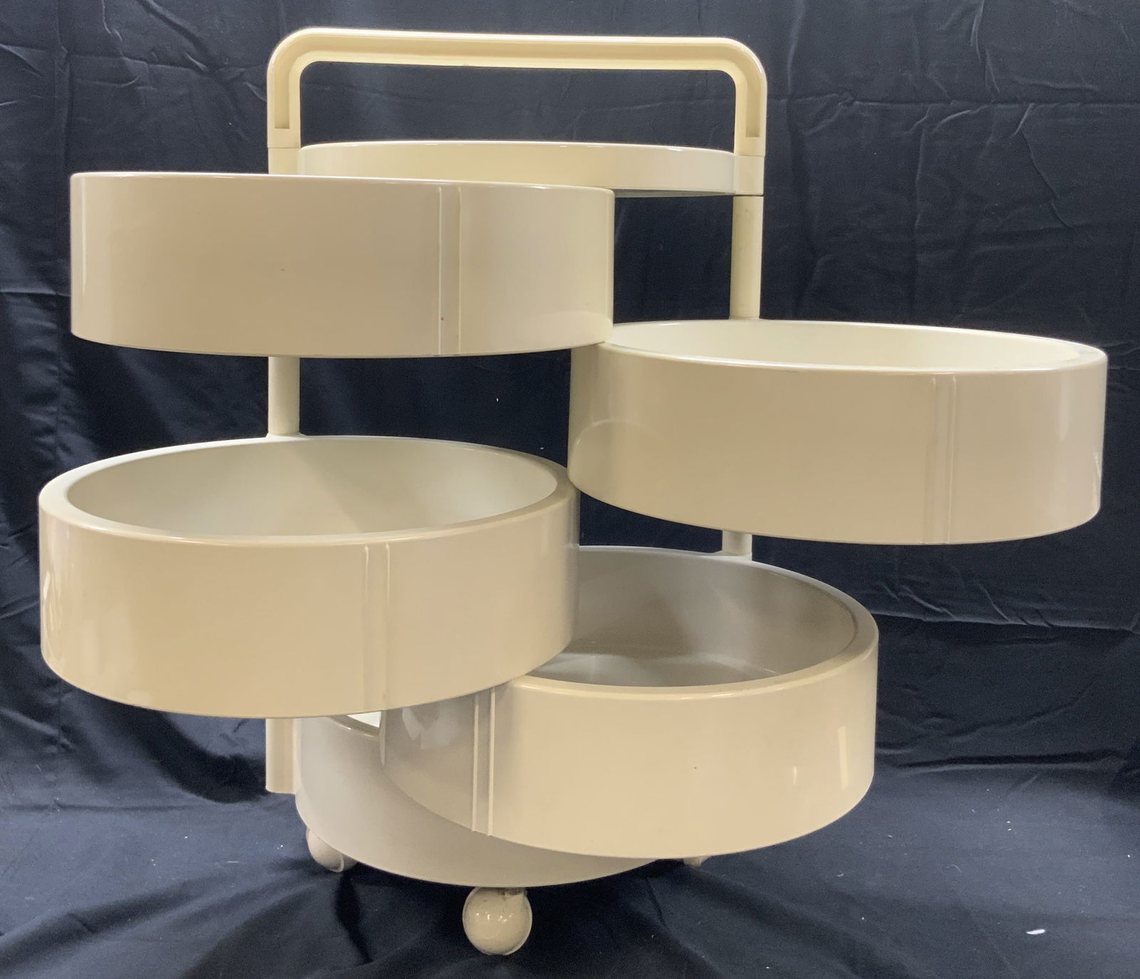 MCM KARTELL Style 5 Tier Rolling Storage Cart (1 of 8)