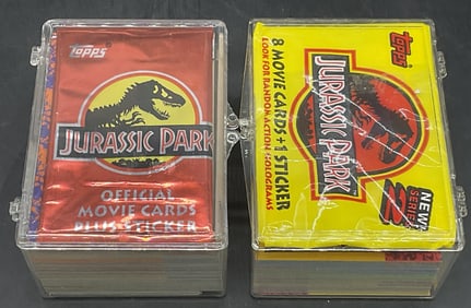Grp TOPPS Jurassic Park Collectible Trading Cards