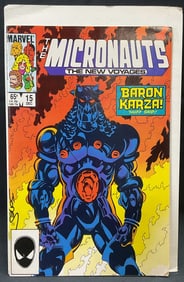 Marvel Comics The Micronauts #15 1985