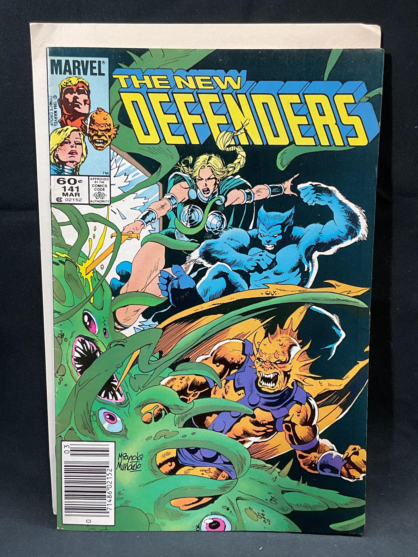 Marvel Comics New Defenders #141 1984 (1 of 6)