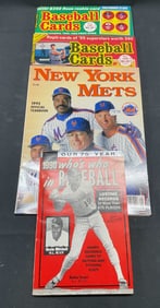 Group Vintage Baseball Collector Ephemera