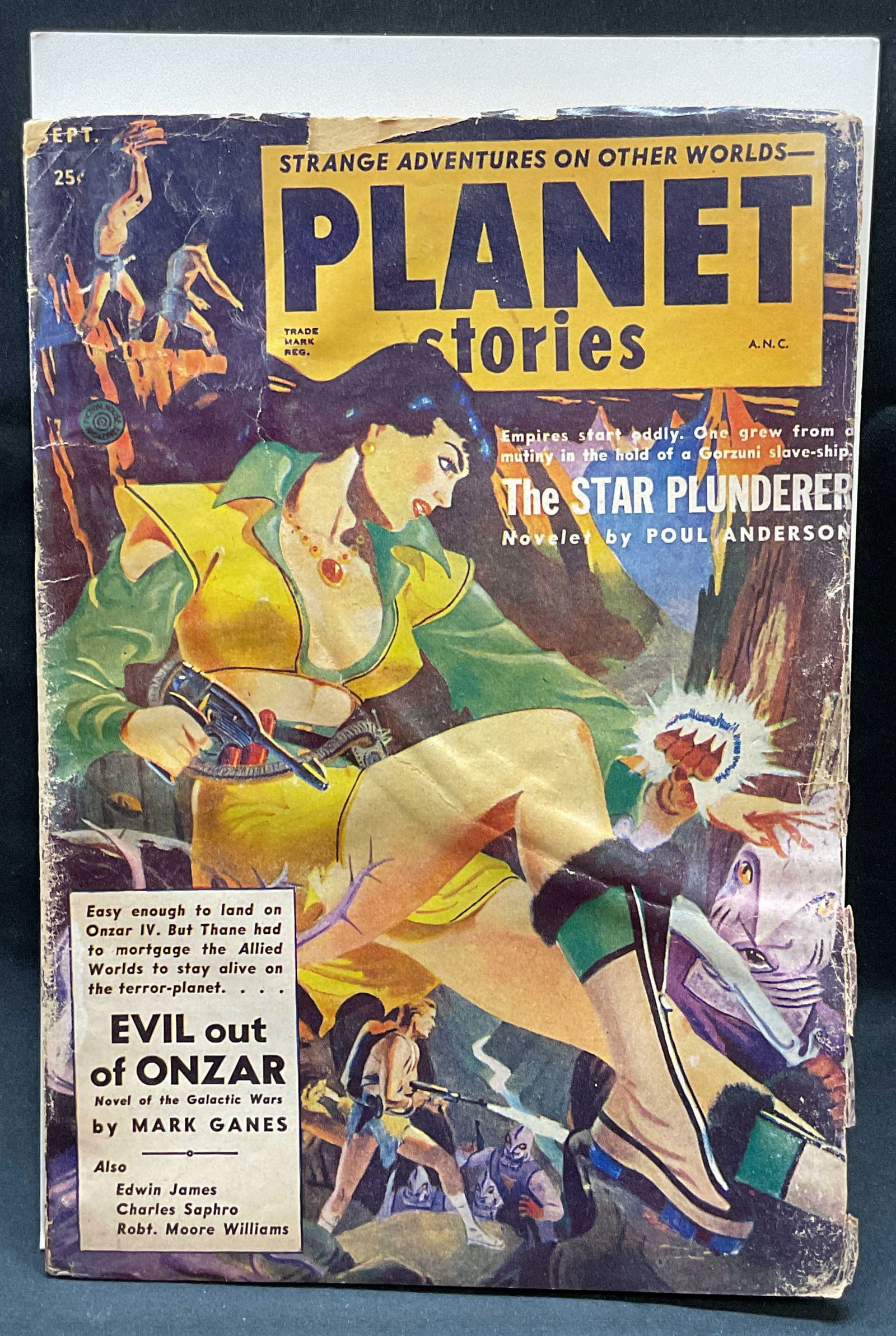 1952 Planet Stories Magazine, Science Fiction (1 of 6)