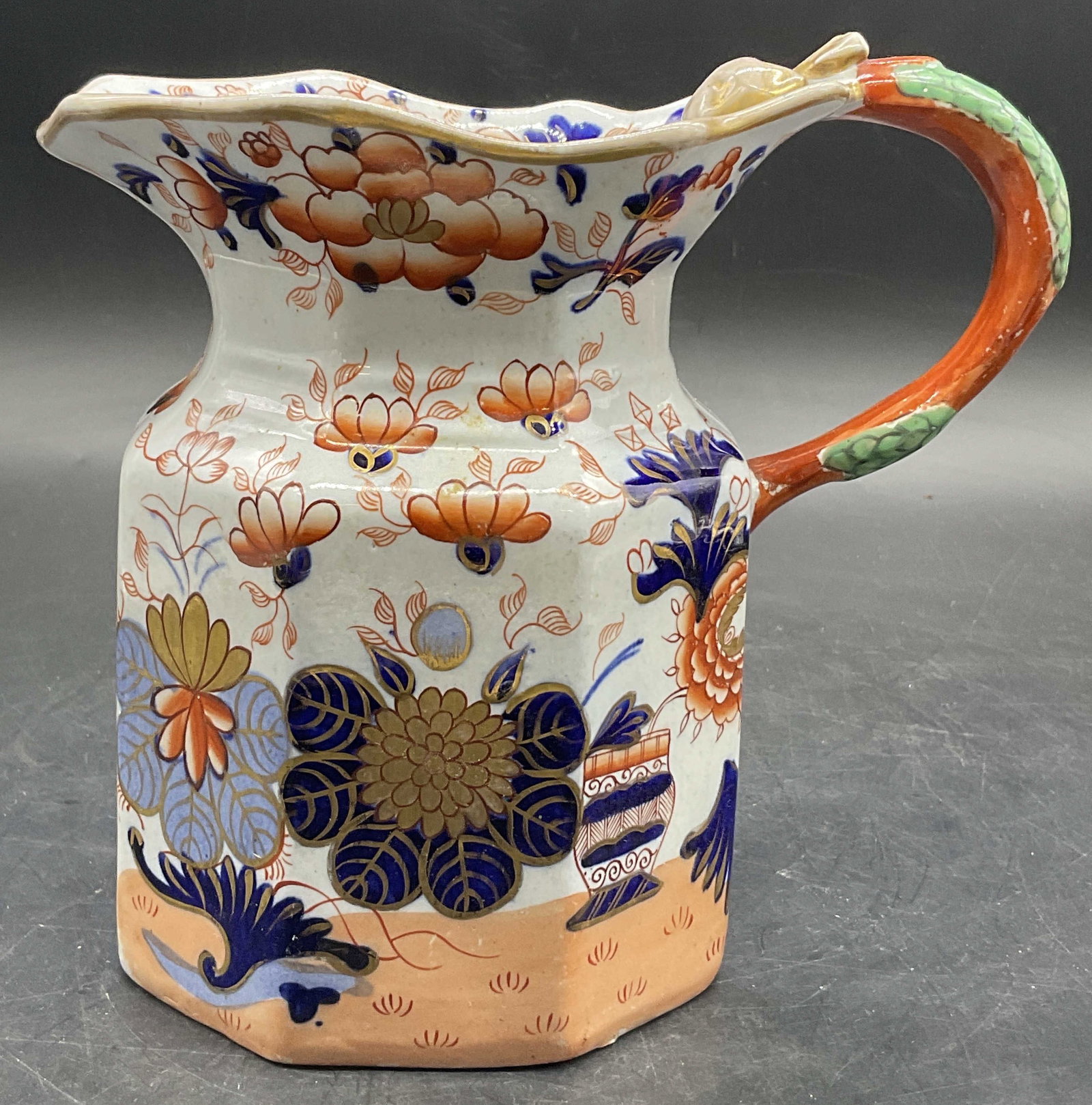 MASONS PATENT IRONSTONE CHINA Imari Pitcher (1 of 8)