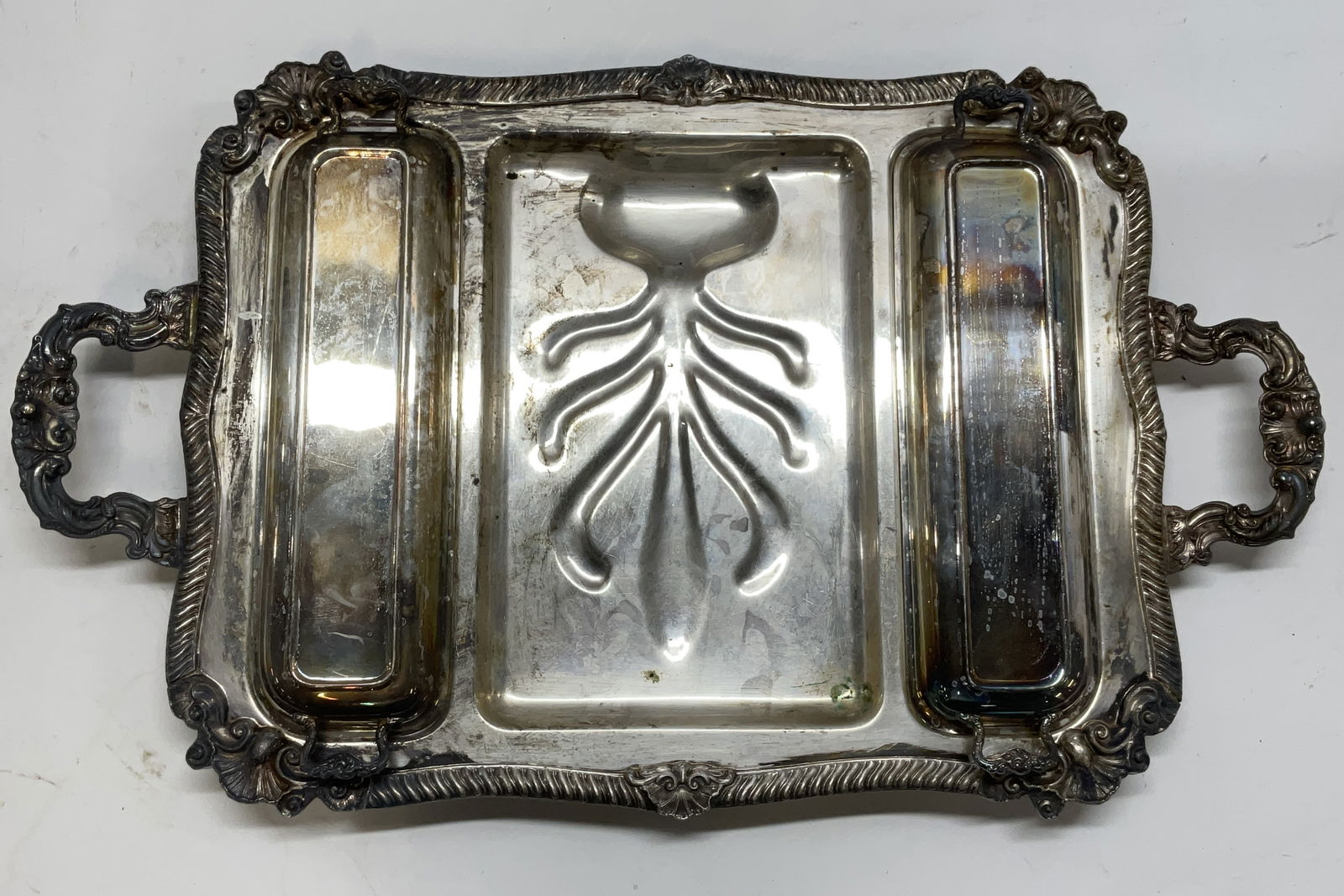 Vintage Silver Plated Meat Carving / Serving Tray (1 of 9)