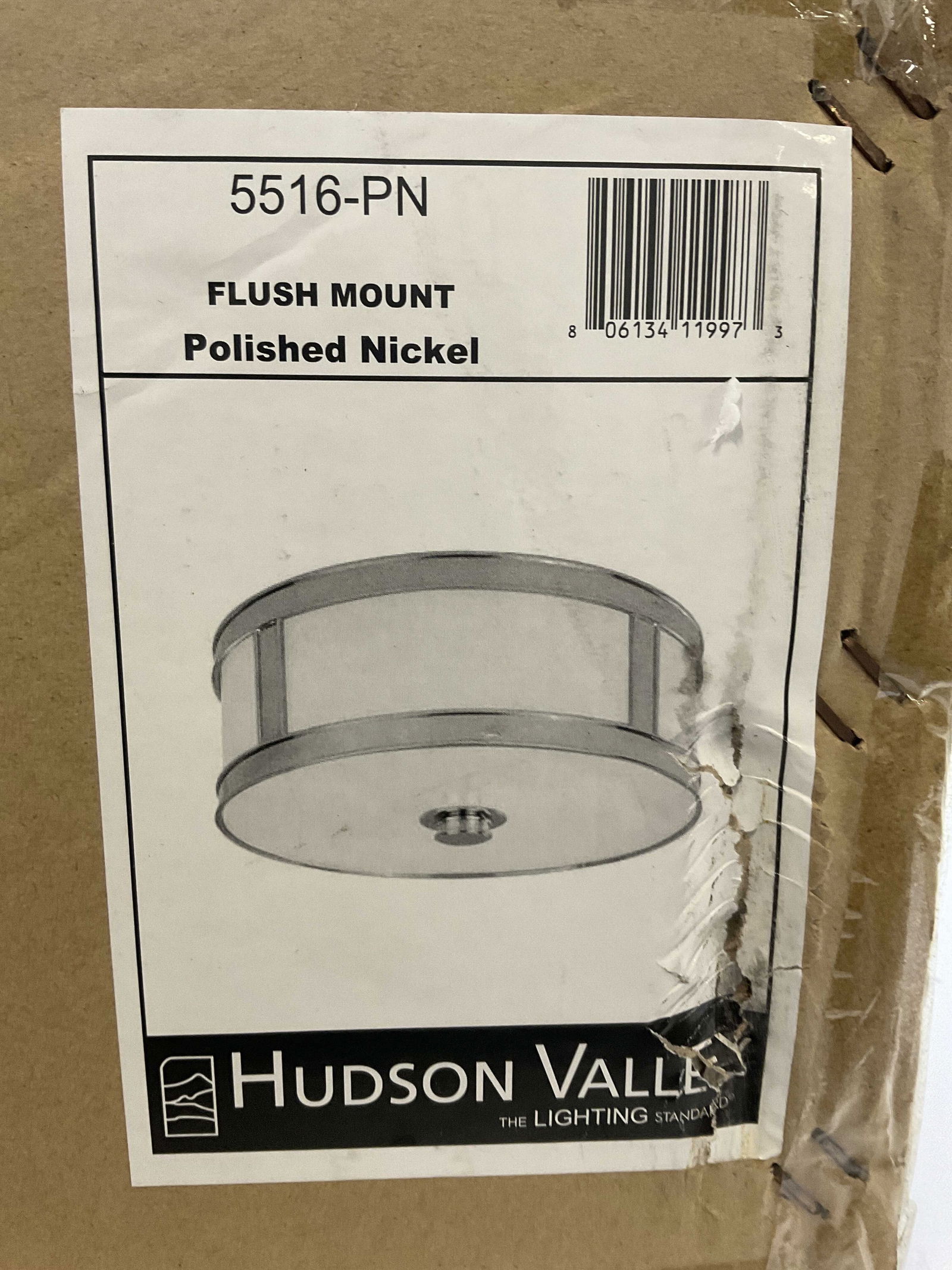 HUDSON VALLEY LIGHTING Polished Nickel Light (1 of 7)