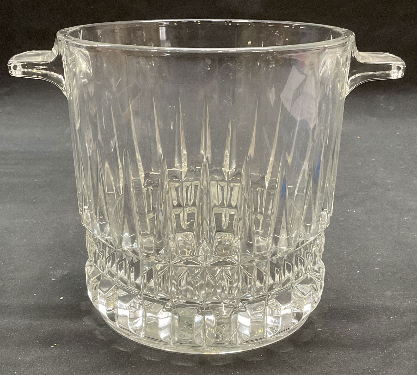Vintage Glass Ice Bucket, France (1 of 7)