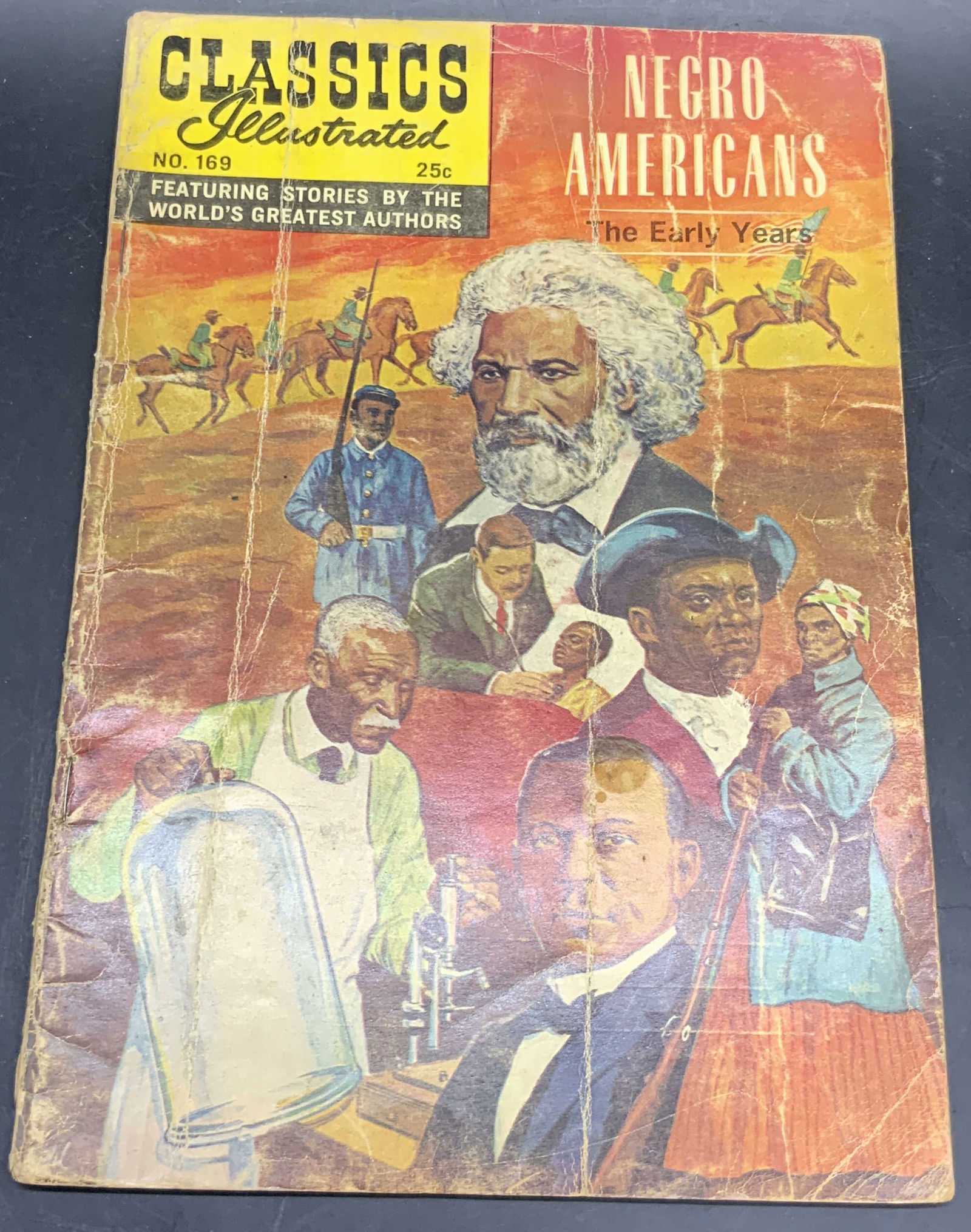 CLASSICS ILLUSTRATED Negro Americans No. 169 Comic (1 of 9)