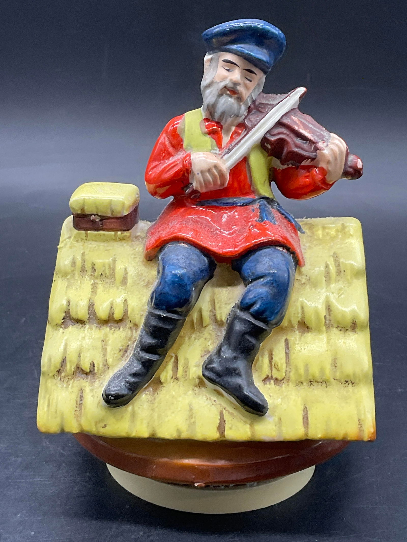 Vintage Fiddler On The Roof Ceramic Music Figural (1 of 7)