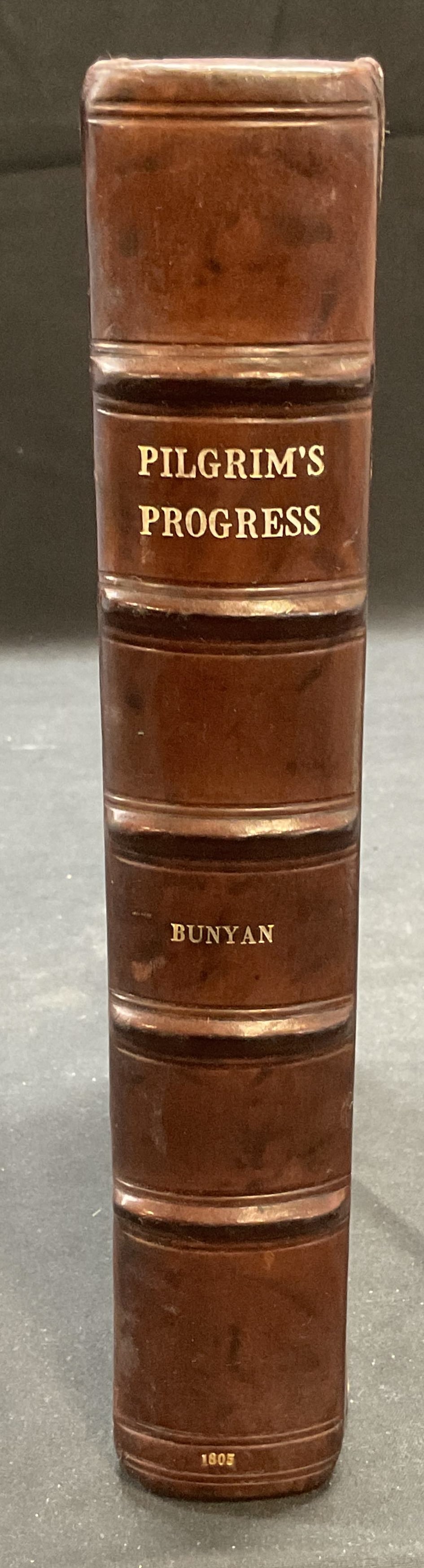 1805 Antq Pilgrims Progress, John Bunyan (1 of 6)