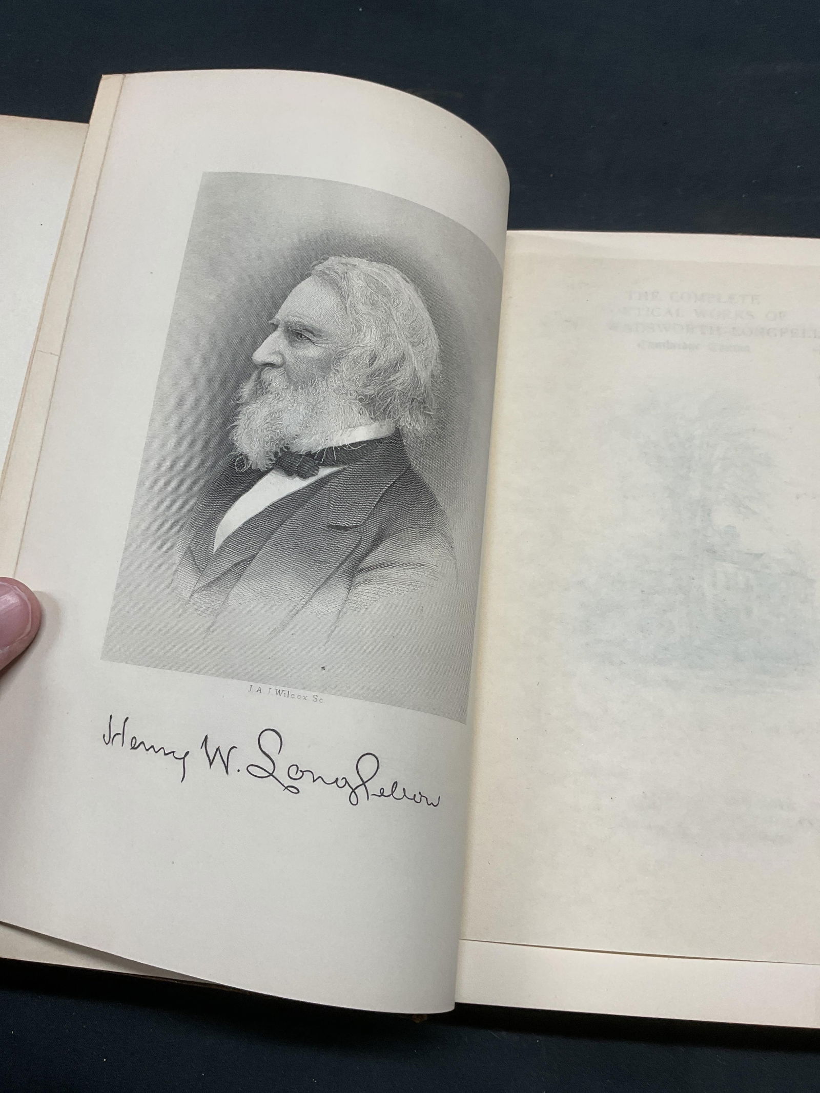 Antq Complete Poetical Works Henry W Longfellow (1 of 6)