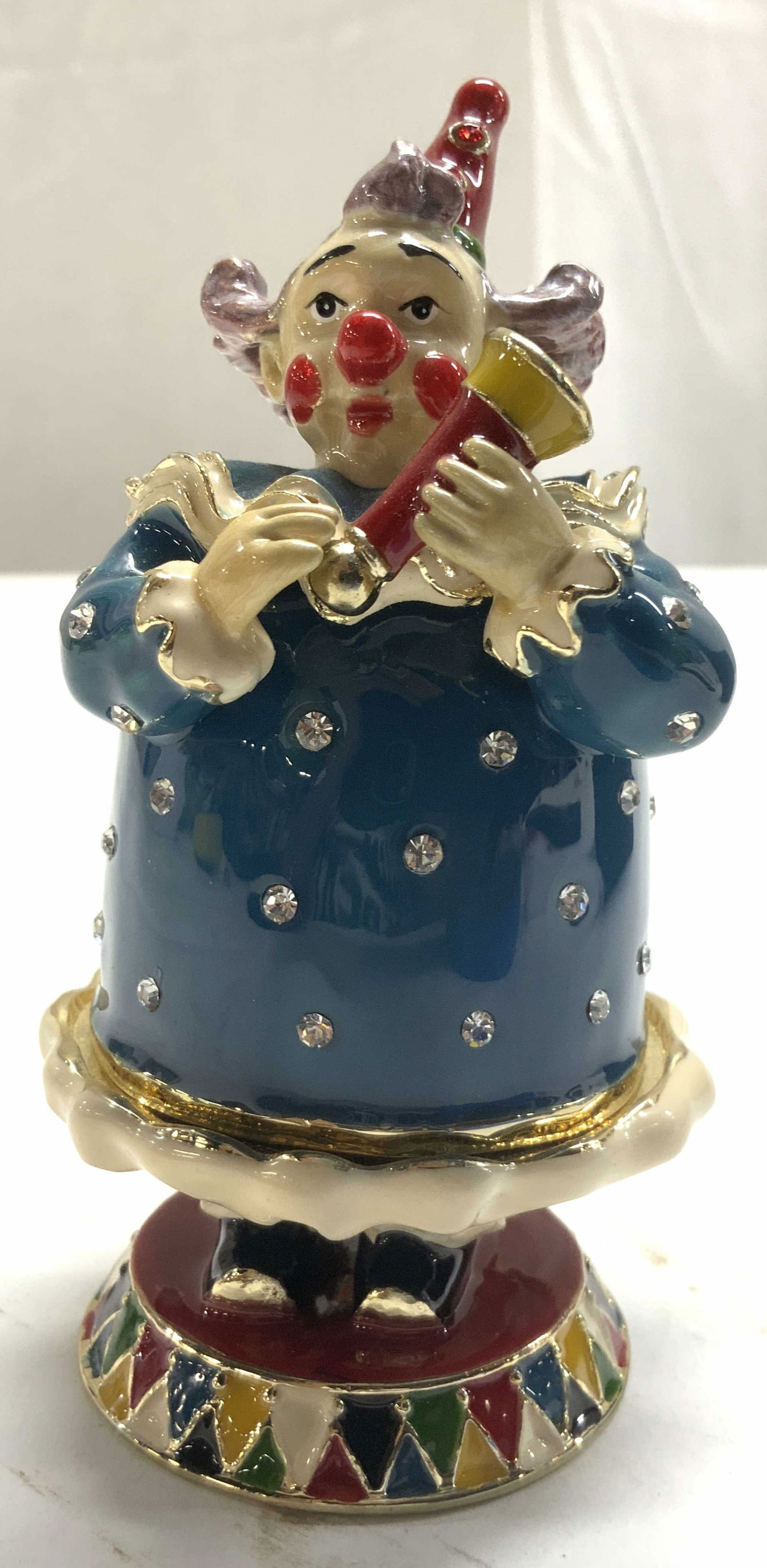 KEREN KOPAL Colorful Fat Clown Trinket Bx W Bx (1 of 7)
