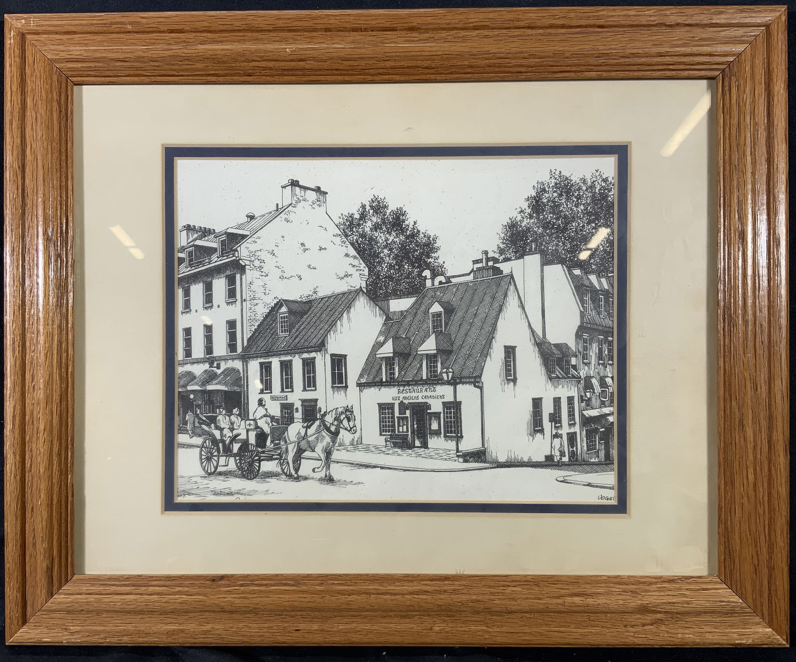 After Jean Philippe Vogel Quebec Restaurant Litho (1 of 10)