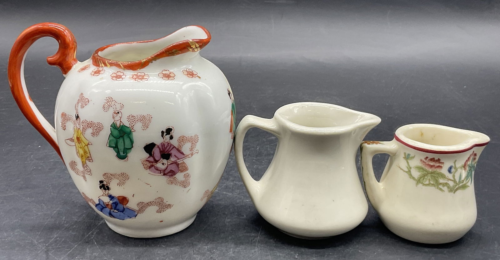 Lot 3 Vintage Ceramic Creamers, HALL USA & More (1 of 8)