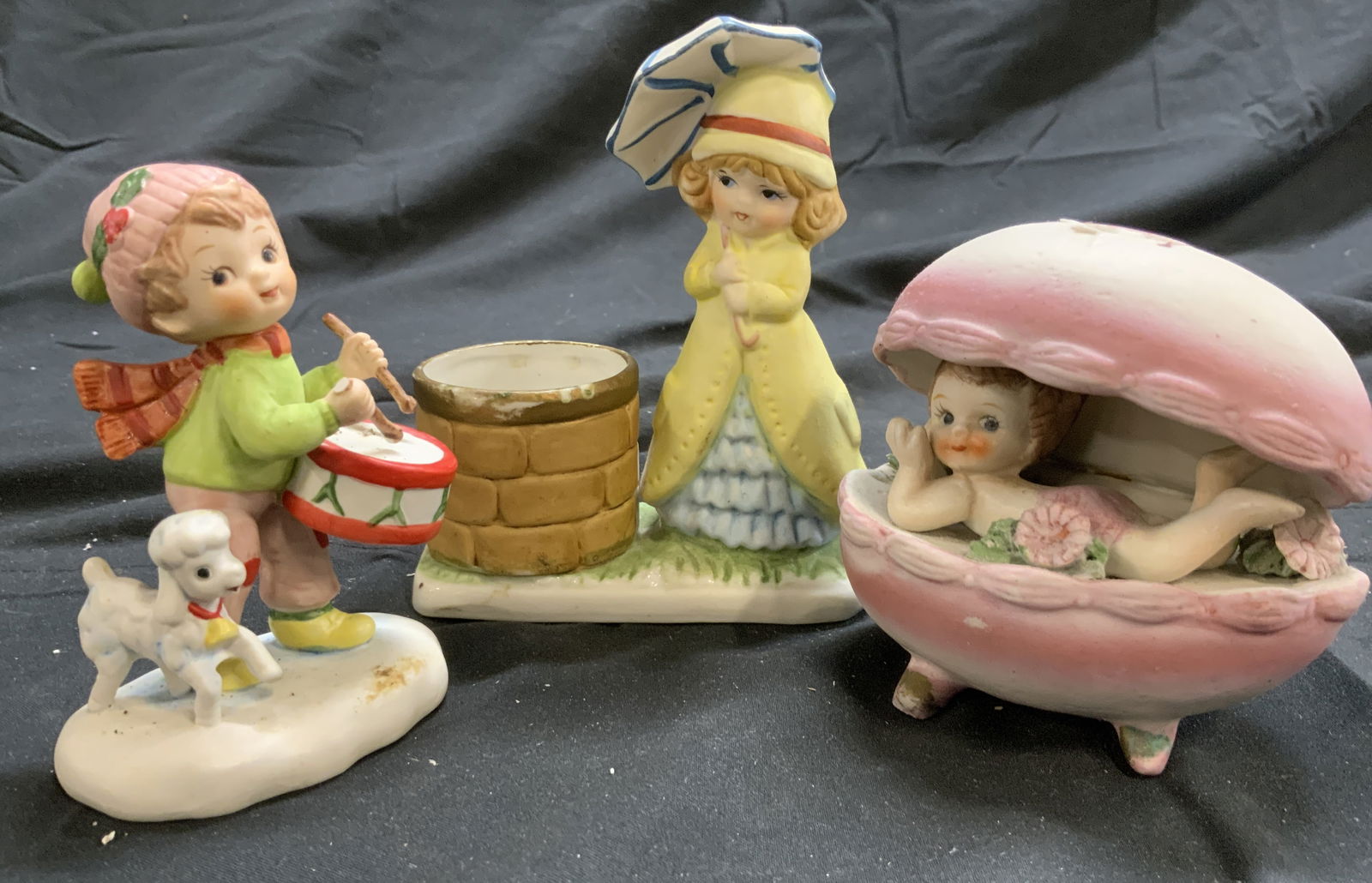 Lot 3 Asst Porc Child Figures LEFTON & More (1 of 10)