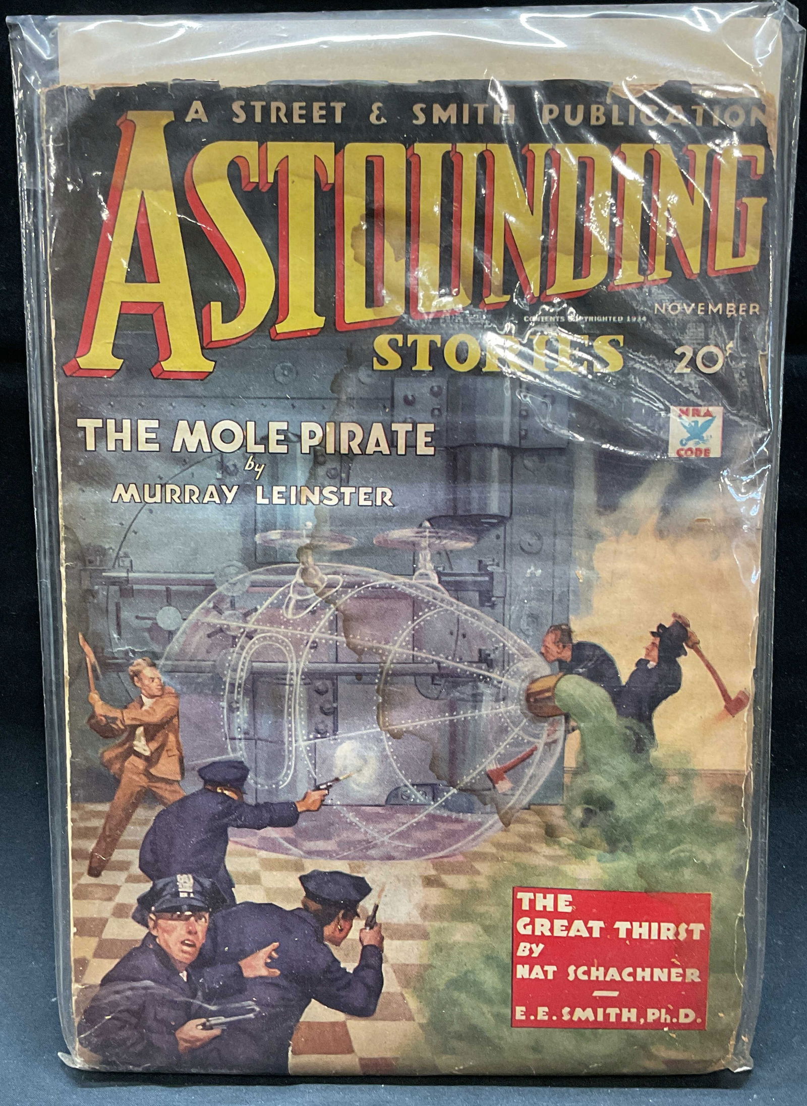 1934 Astounding Stories, Science Fiction Mag (1 of 6)