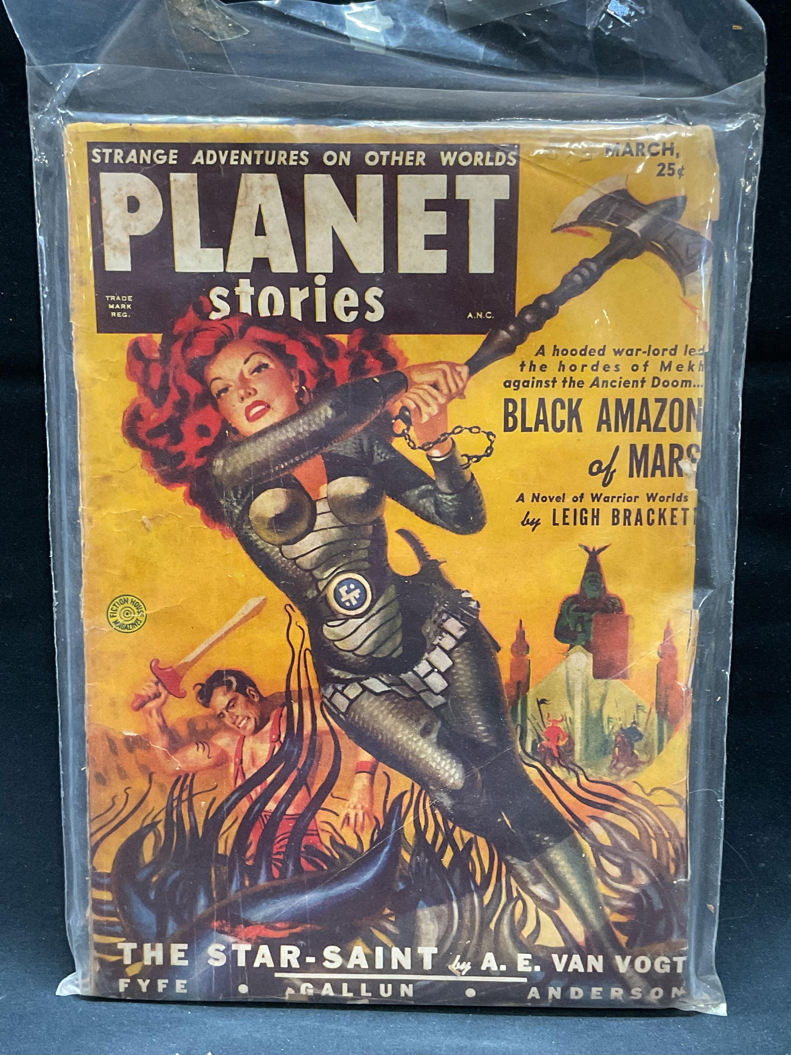 Vtg 1951 Planet Stories, Science Fiction Magazine (1 of 7)