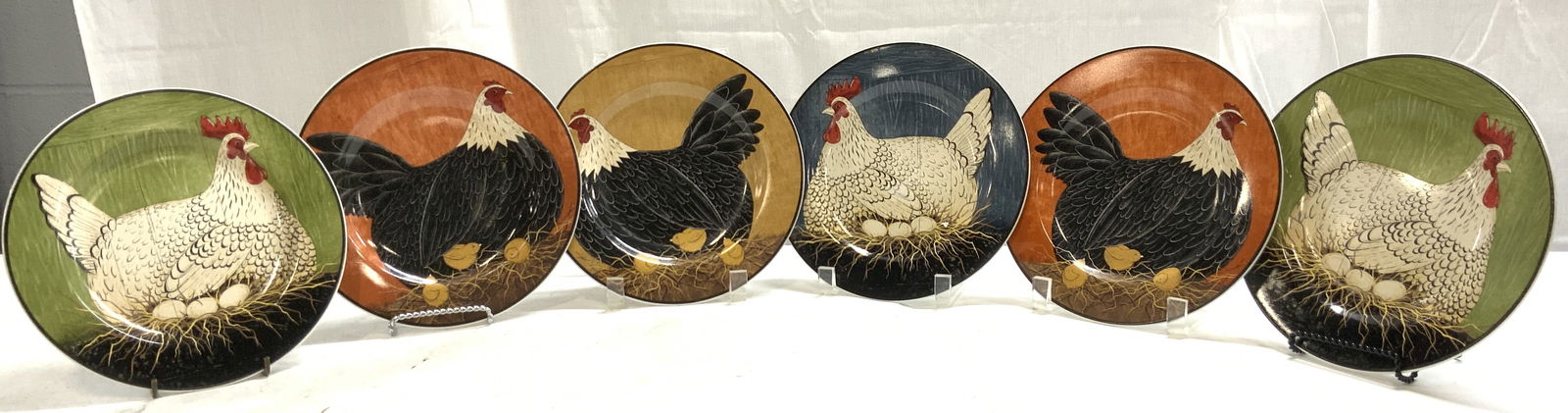 WARREN KIMBLE Lot 6 Porc Chicken Plates (1 of 7)