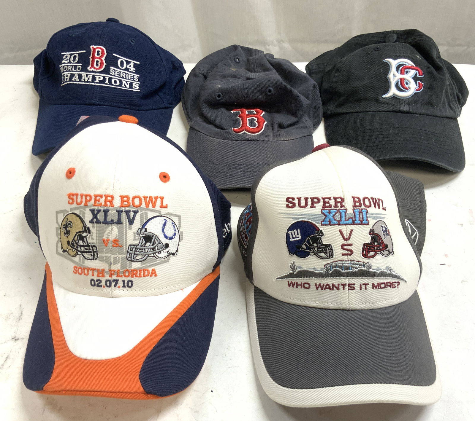 Lot 5 Assorted Baseball & Football Caps (1 of 6)