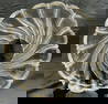 MIKASA Floral Art Glass Dish W Bx GERMANY