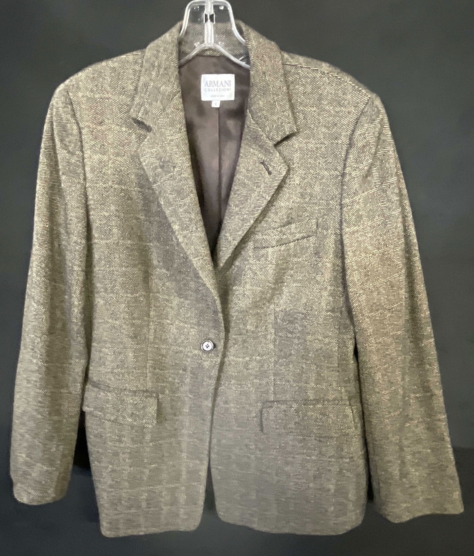 ARMANI COLLEZIONI Kashmir Buttoned Blazer, Italy (1 of 12)