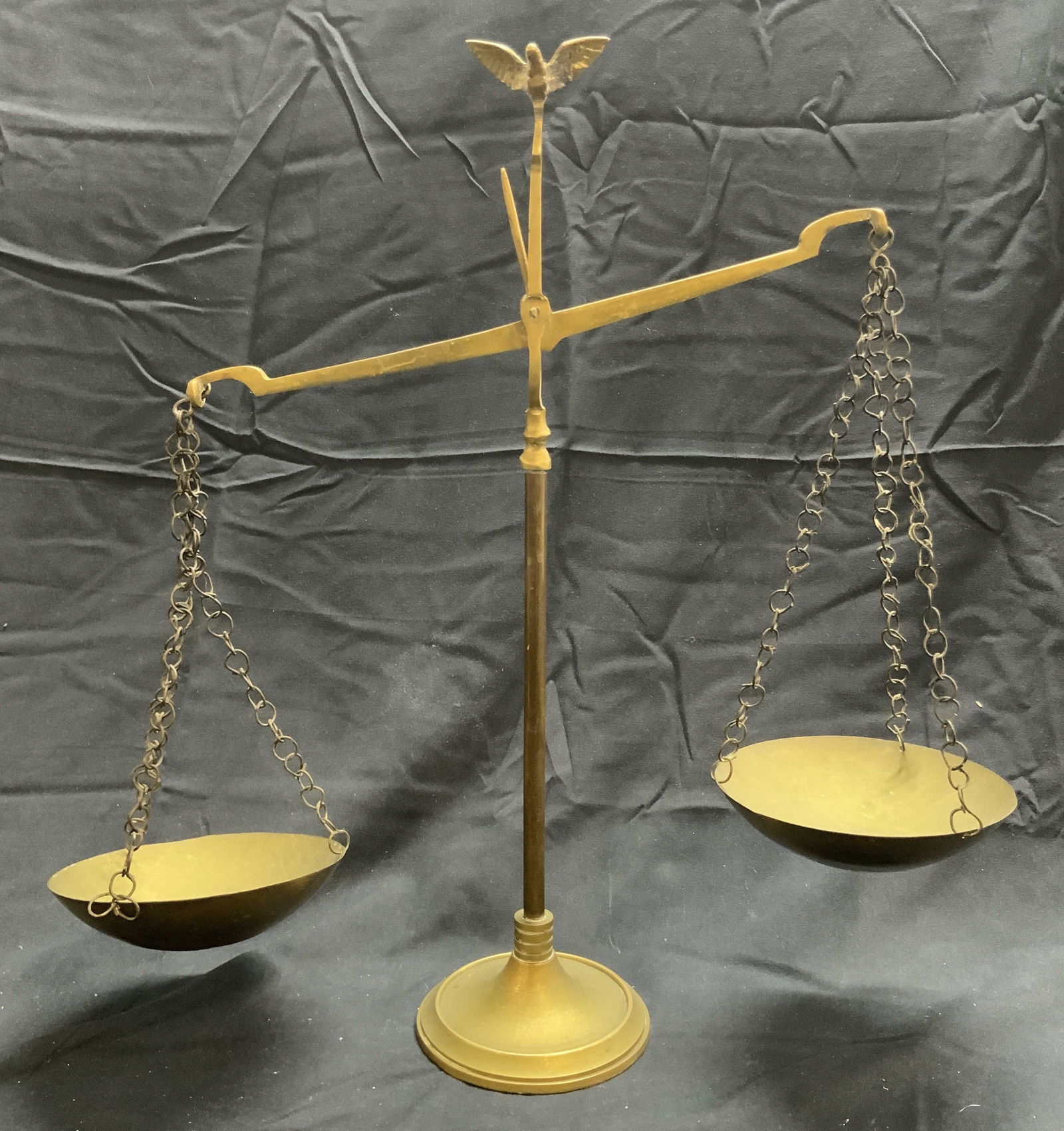 Vintage Brass Balance Scale Of Justice (1 of 8)