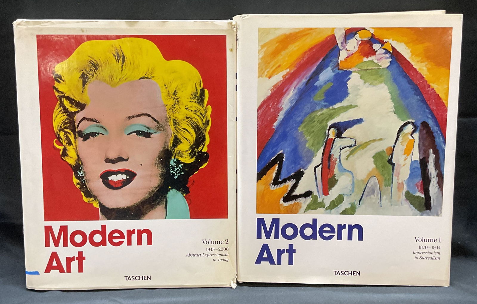 TASCHEN Modern Art Vol 1 & 2, Illustrated (1 of 9)