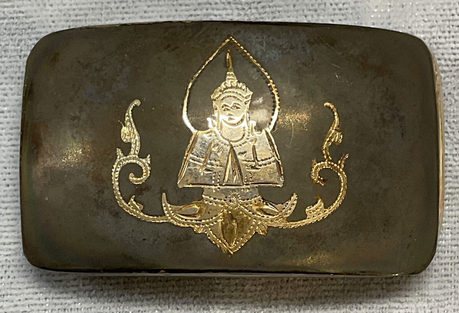 Vintage Sterling Silver Thai Buckle Accessory (1 of 7)