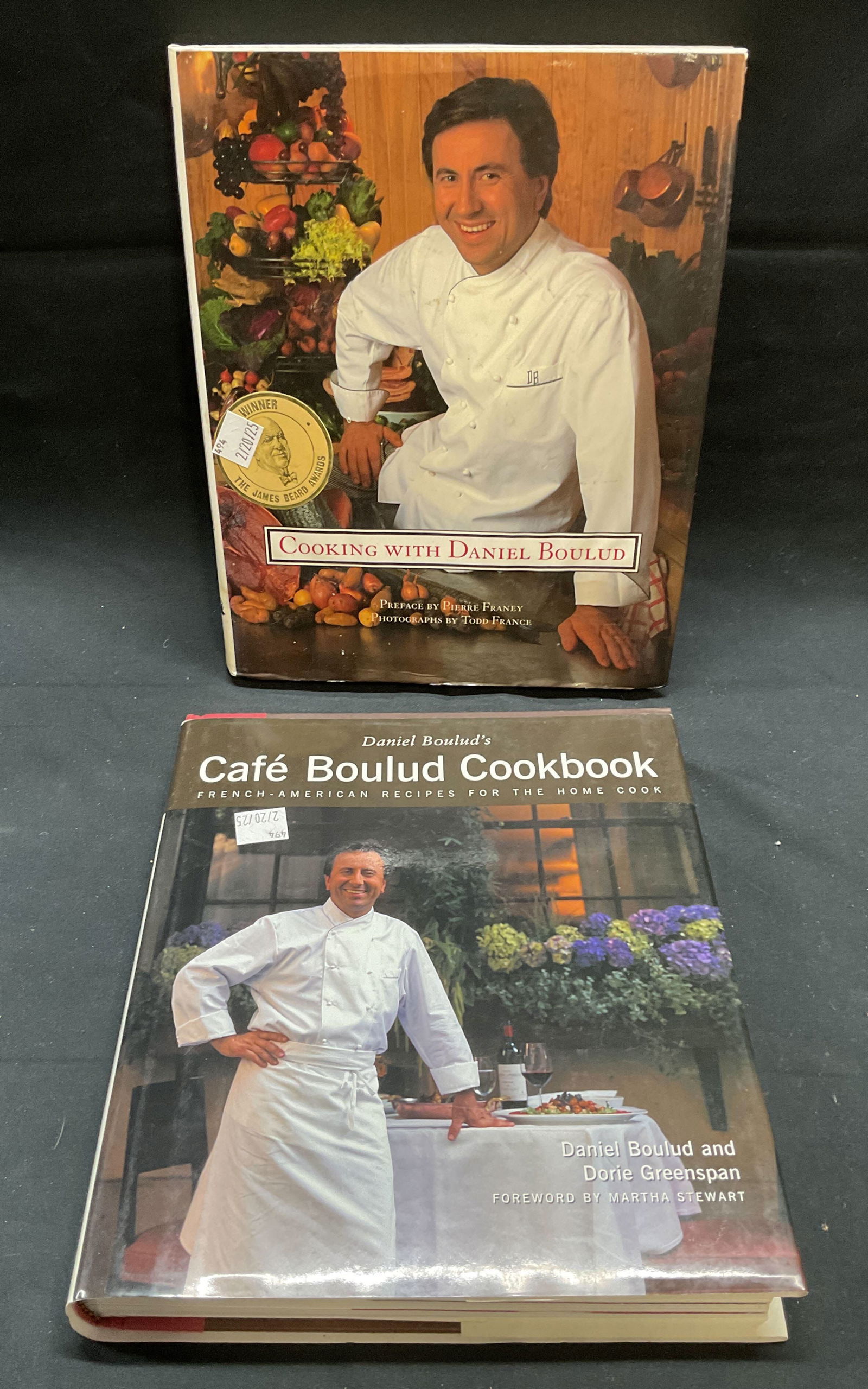 Lot 2 Signed Daniel Boulud Cookbooks, Illustr (1 of 8)