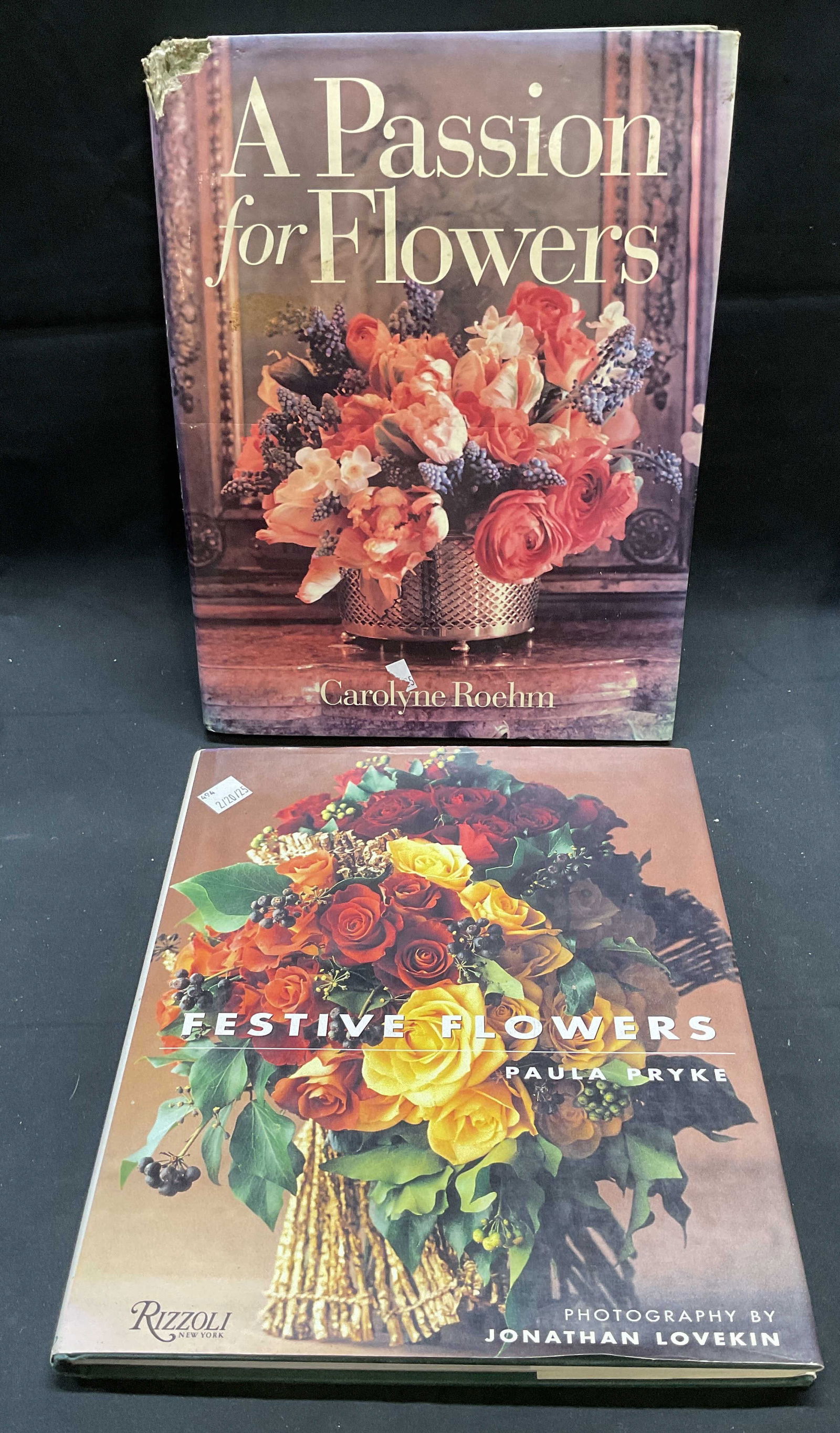 Lot 2 Flower Arrangement Books, Illustr 1997 (1 of 6)