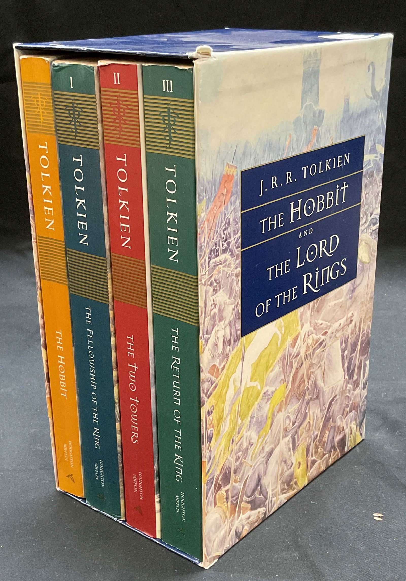 1997 JRR Tolkien Hobbit Lord of Rings Box Set 4 (1 of 6)