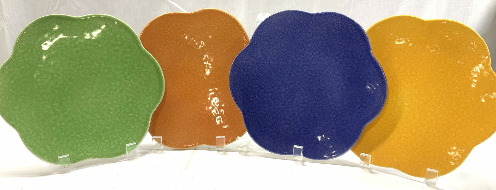 Set 4 Ancora Porcelain Plates, Italy (1 of 7)