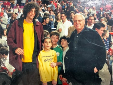 Photo With Howard Stern, Signed on Matte by Other