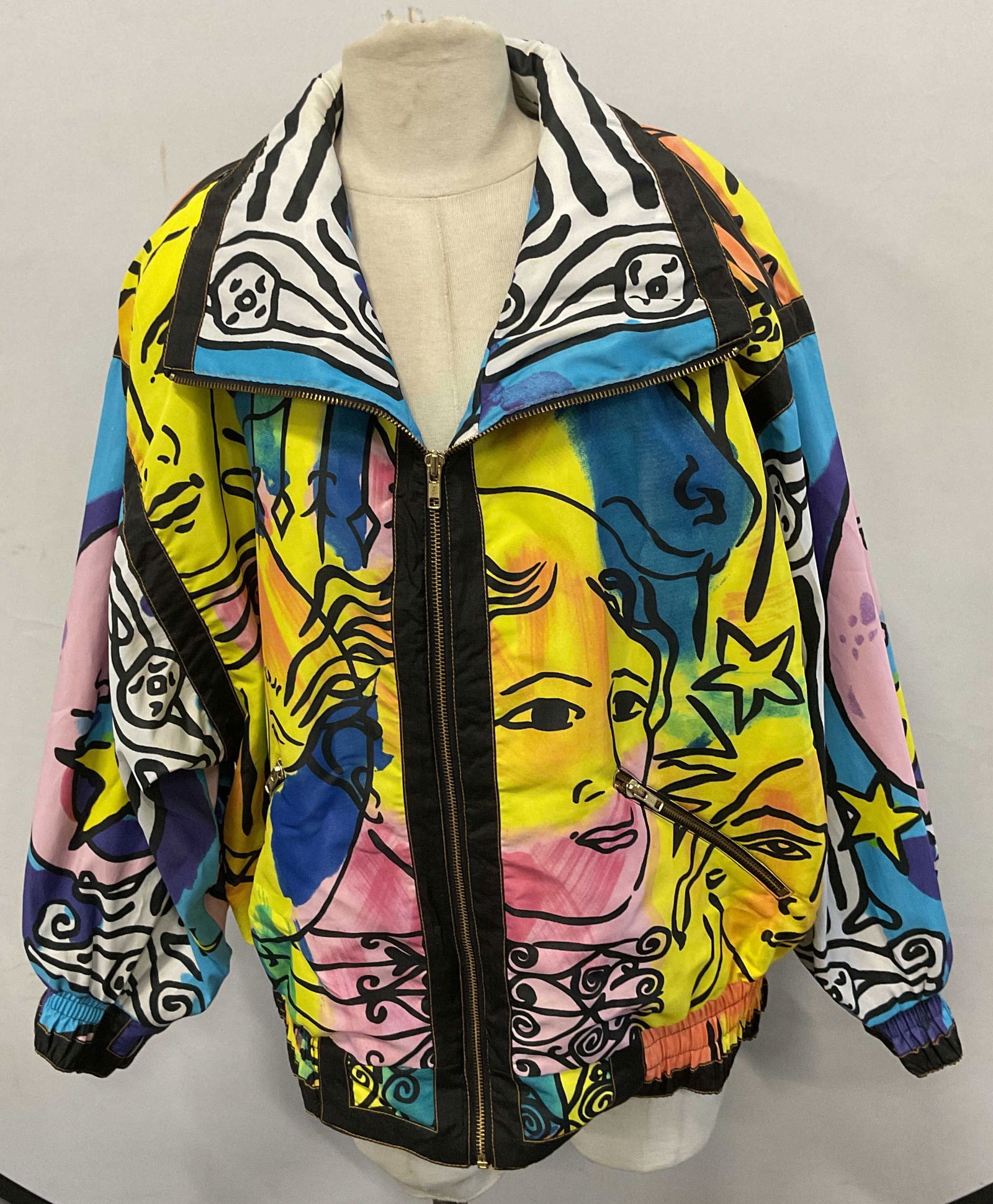 Vintage Giacca Sport Graphic Print Jacket (1 of 7)