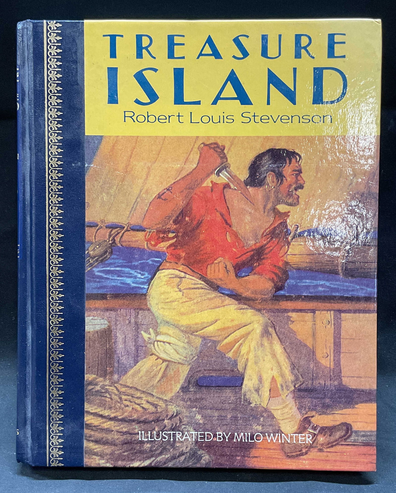 Vtg Treasure Island Robert L Stevenson, Illustr 1986 (1 of 7)