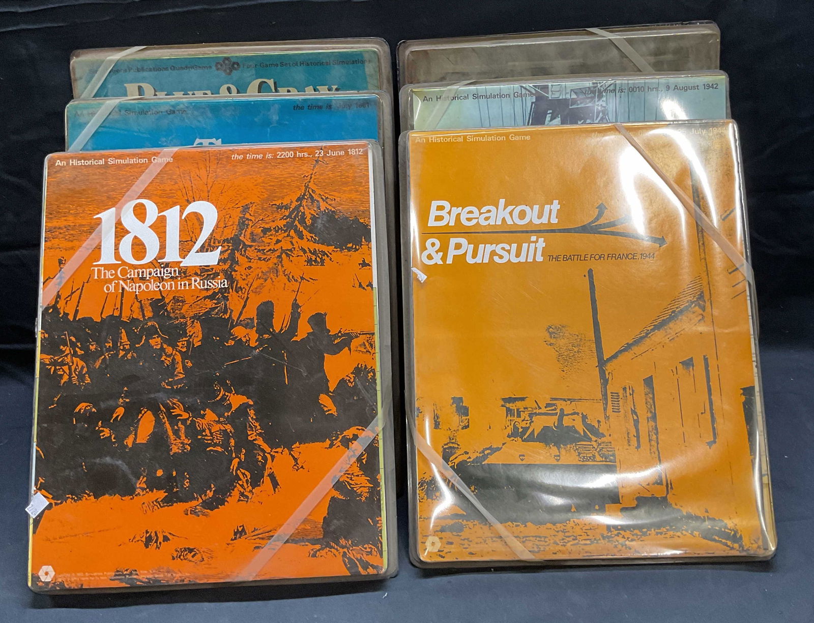 Lot 6 Historical Simulation Games, 1970s (1 of 6)