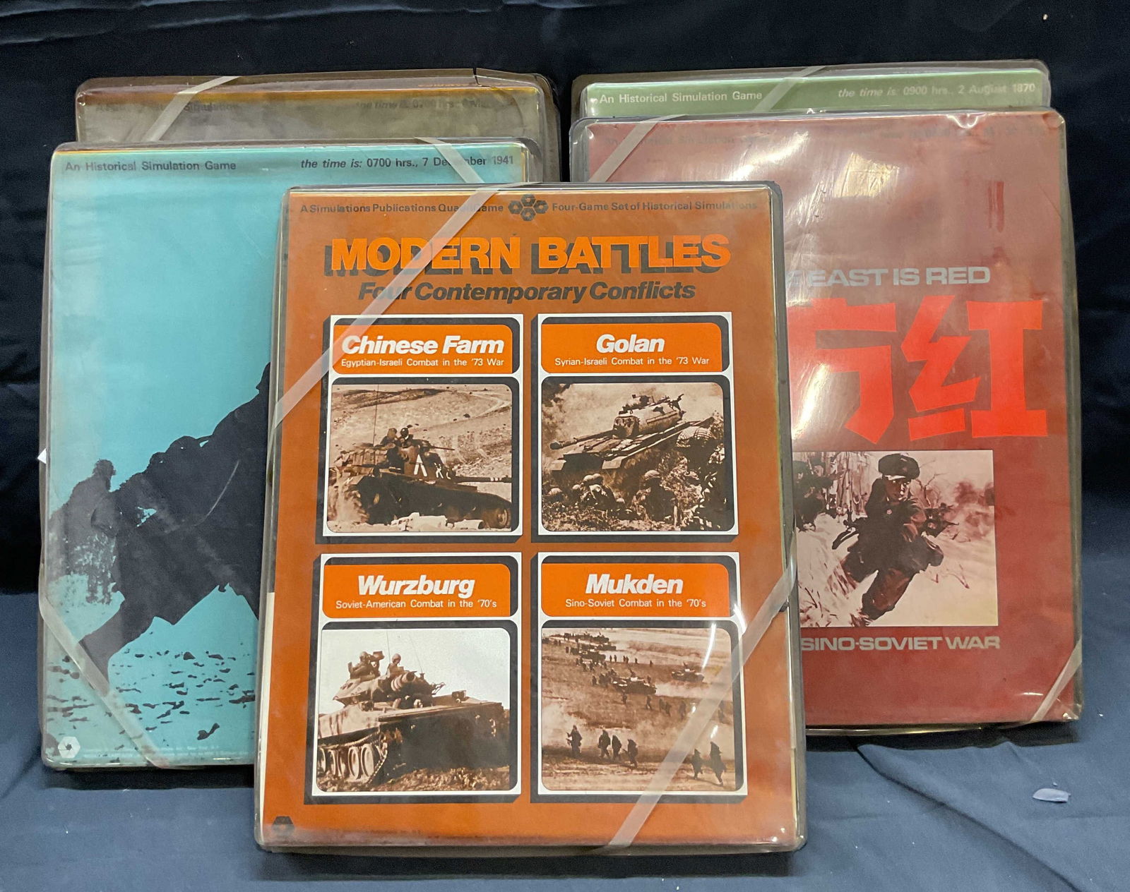 Lot 5 Historical Simulation Games, 1970s (1 of 6)