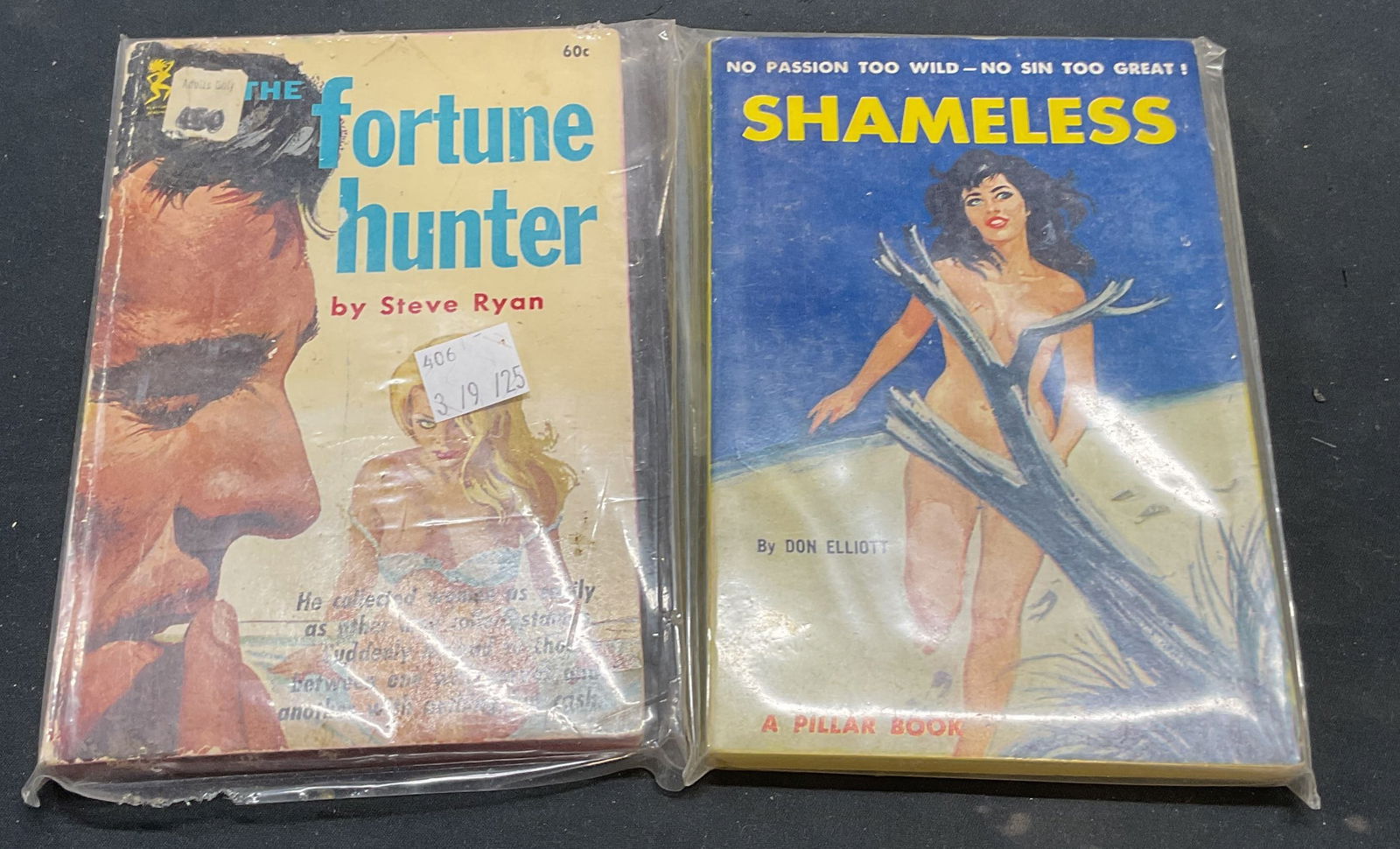 Lot 4 Vintage Pulp Fiction Erotica Books (1 of 6)