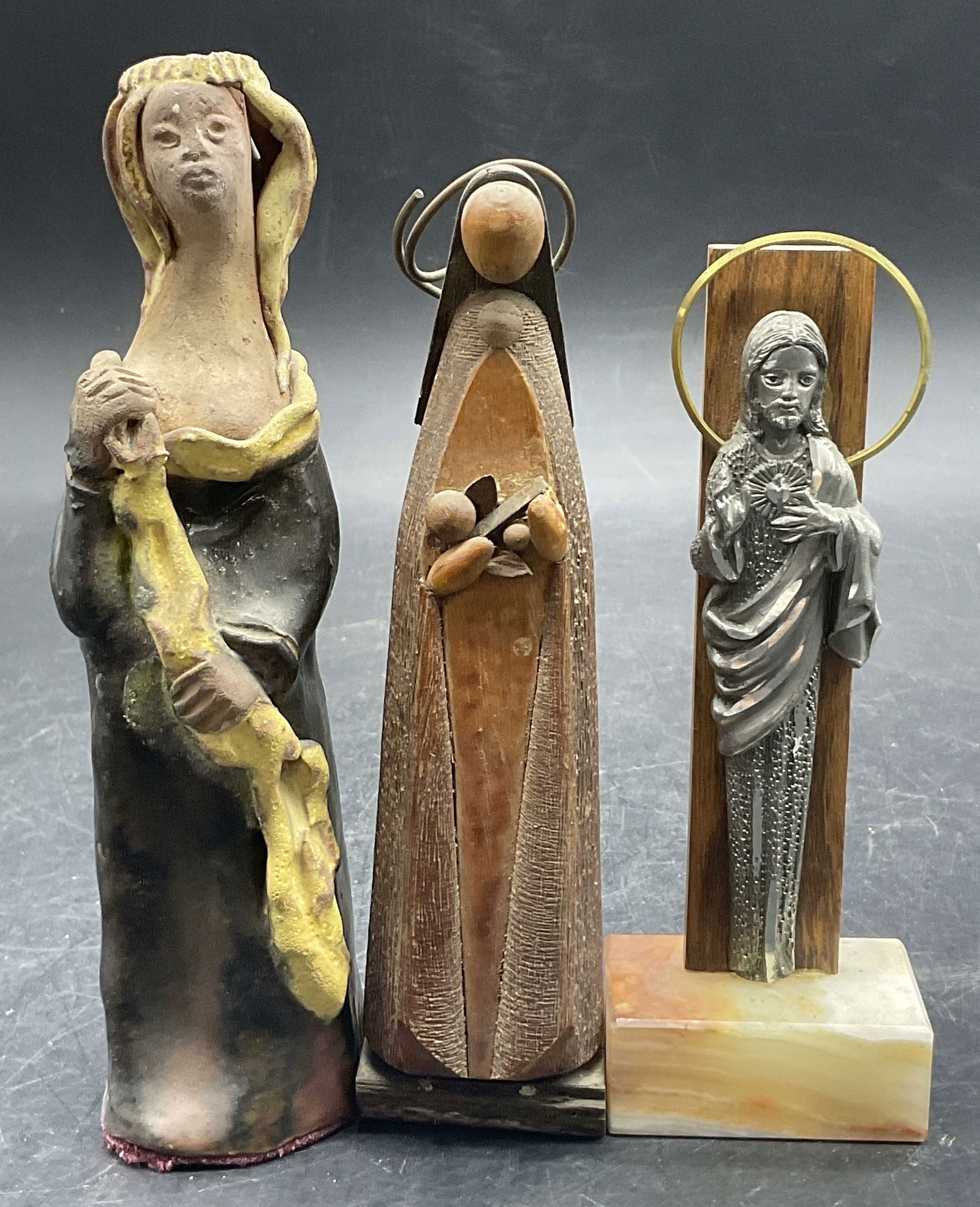 Lot 3 Religious Figurals, Poland, Jesus & More (1 of 8)