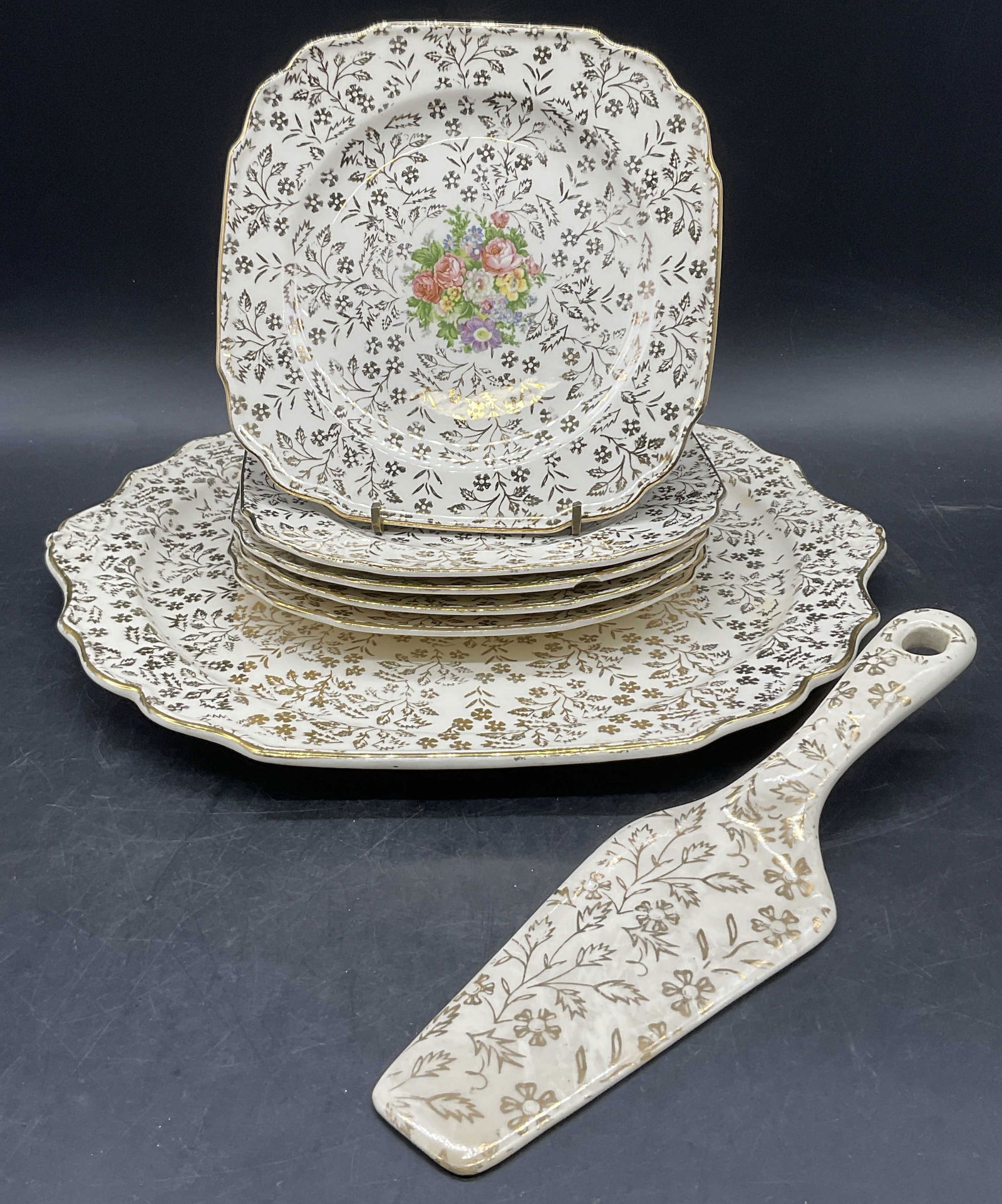 7 ATLAS CHINA USA Serving Plate, Utensil & Dishes (1 of 7)