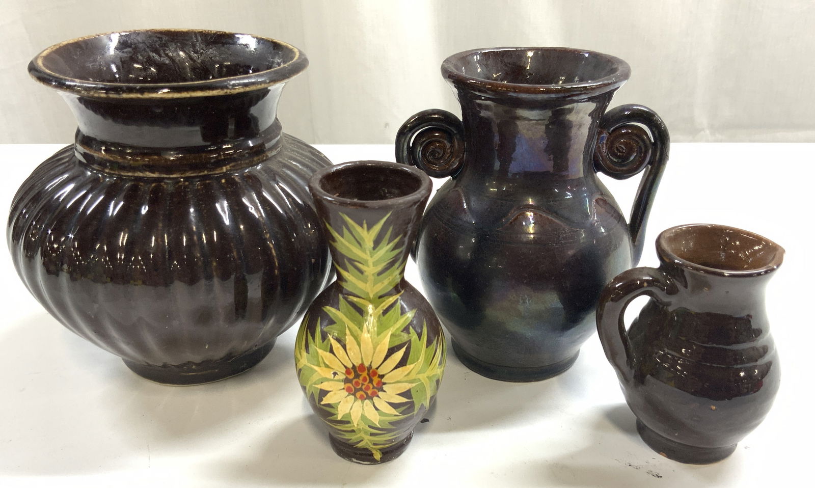 Lot 4 Vintage Ceramic Vases (1 of 6)