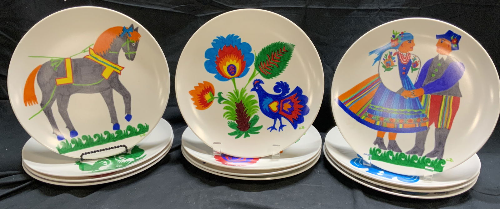 TEXAS WARE 12 Plastic Dinner Plts (1 of 14)