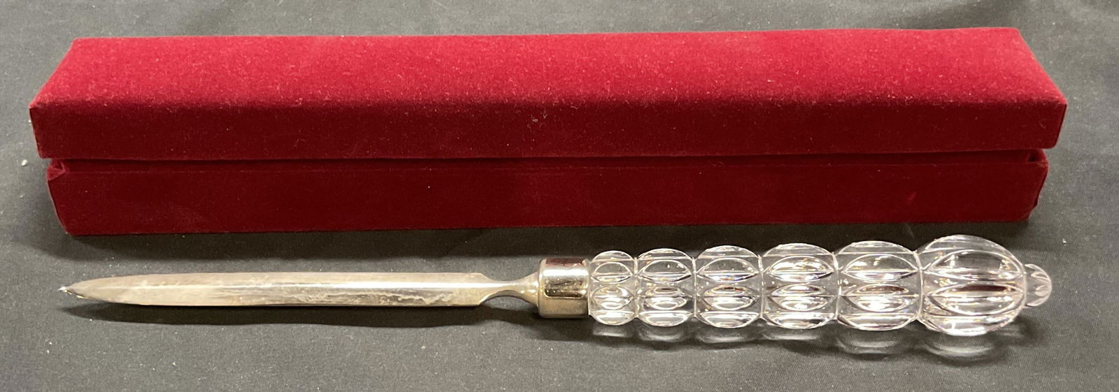 MIKASA Crystal Handle Letter Opener with Box (1 of 6)