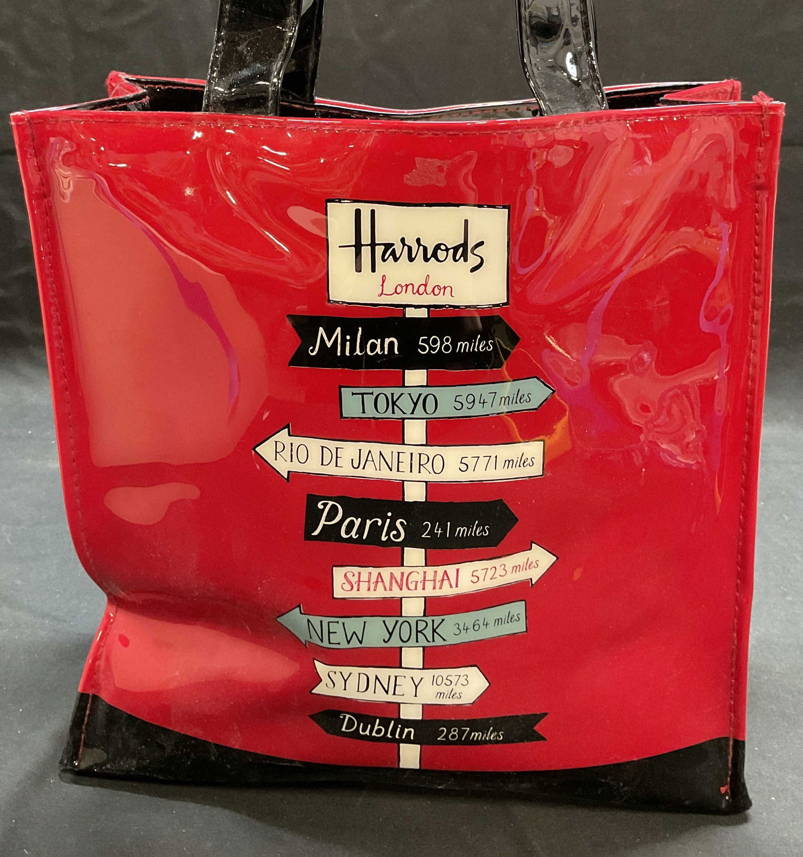 Harrods London Dept Store Shopping Tote (1 of 7)
