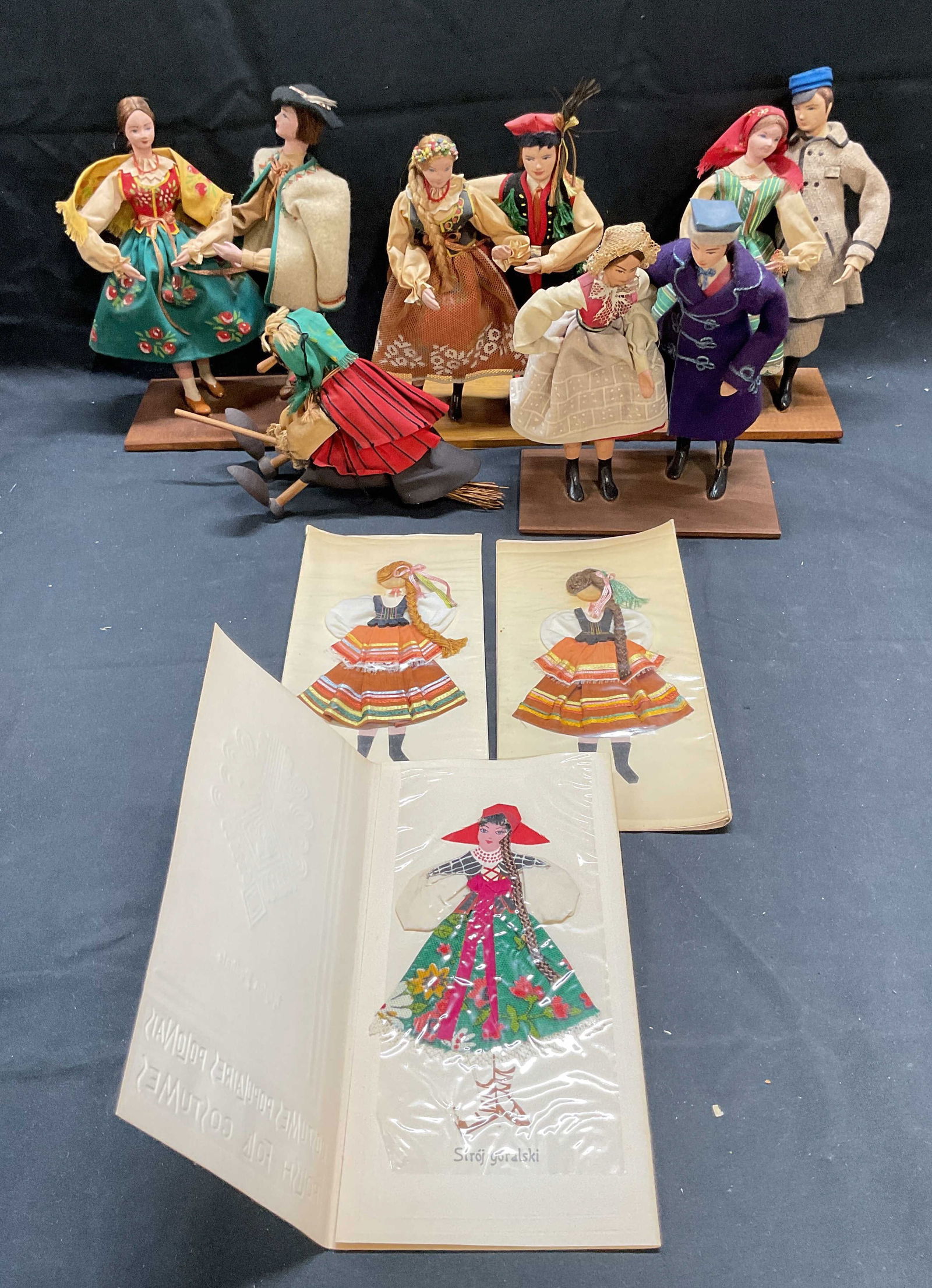 Group Lot Vintage Polish Costume Dolls, More (1 of 8)