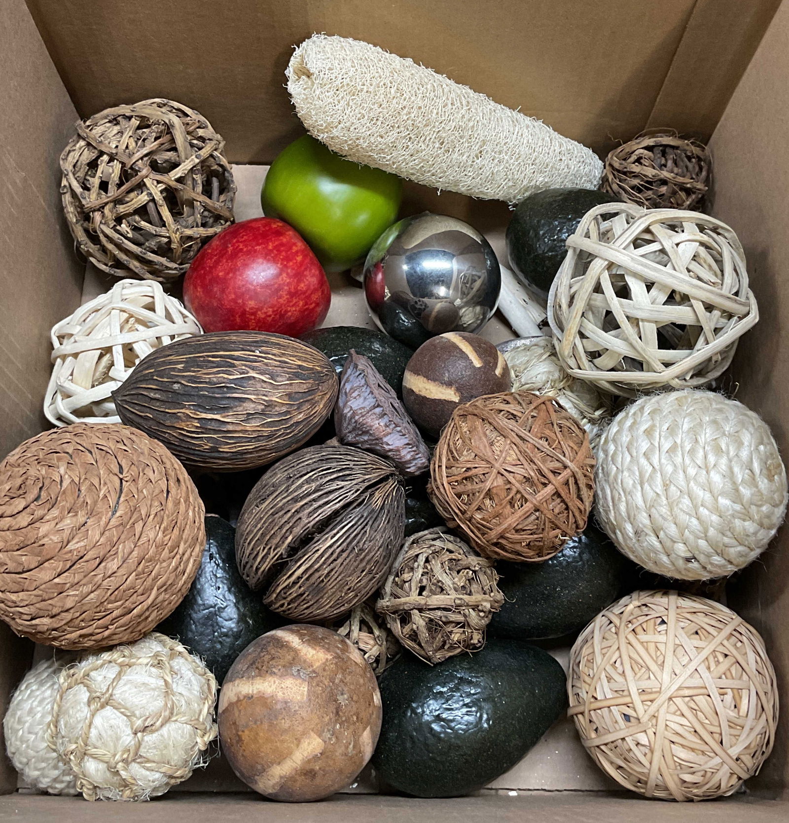 Group Lot Faux Fruits, Vegetable, Decor (1 of 8)