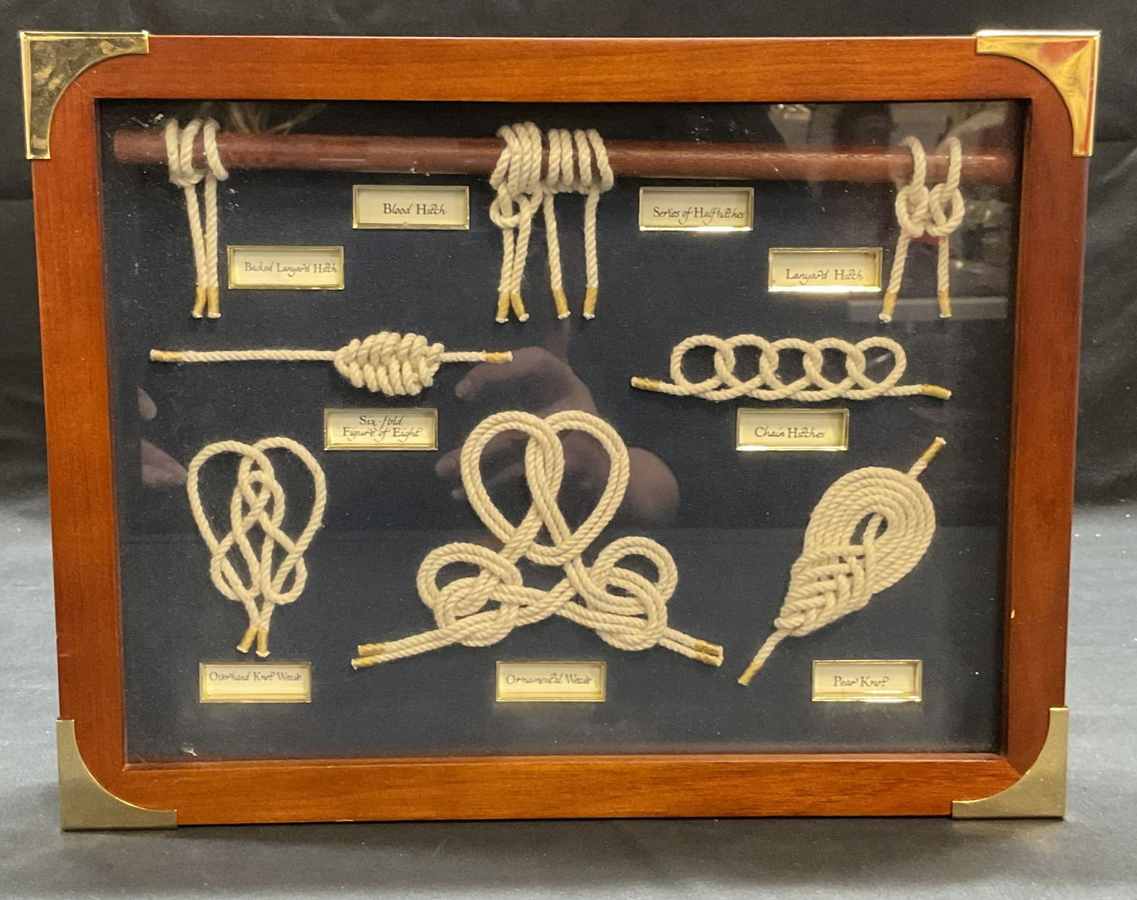 Nautical Rope Knot Shadow Box Display (1 of 6)