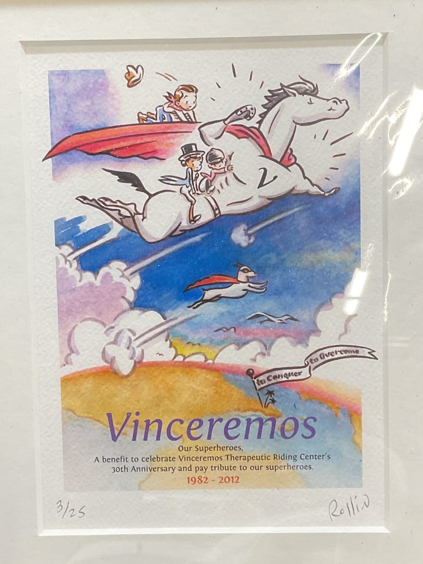 Signed Rolling McGrail To Overcome Print (1 of 7)