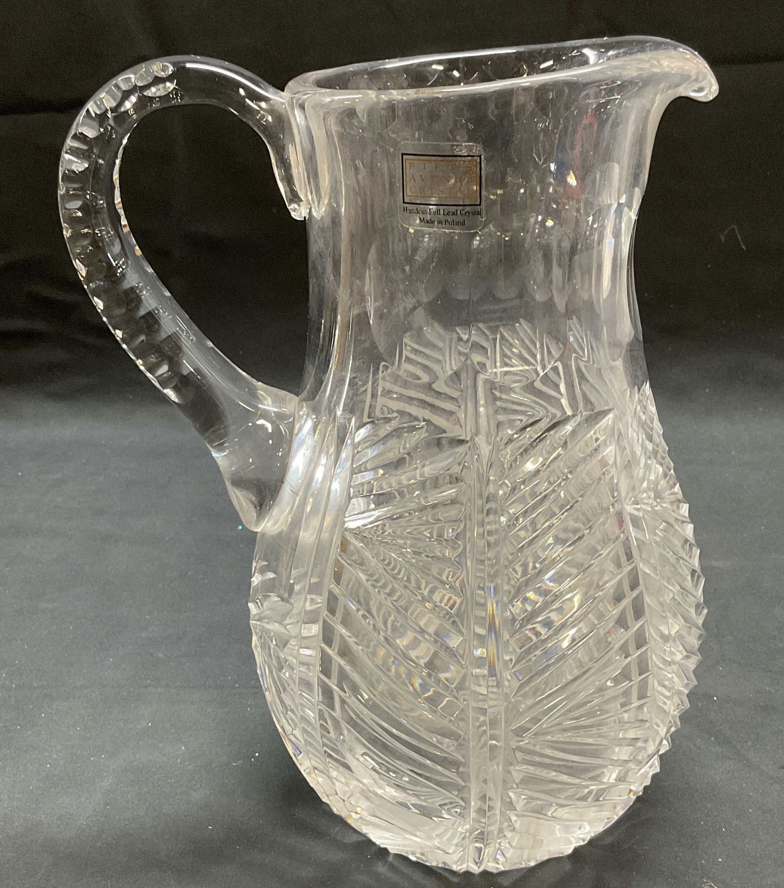 Fifth Avenue Crystal Pitcher, Poland (1 of 7)