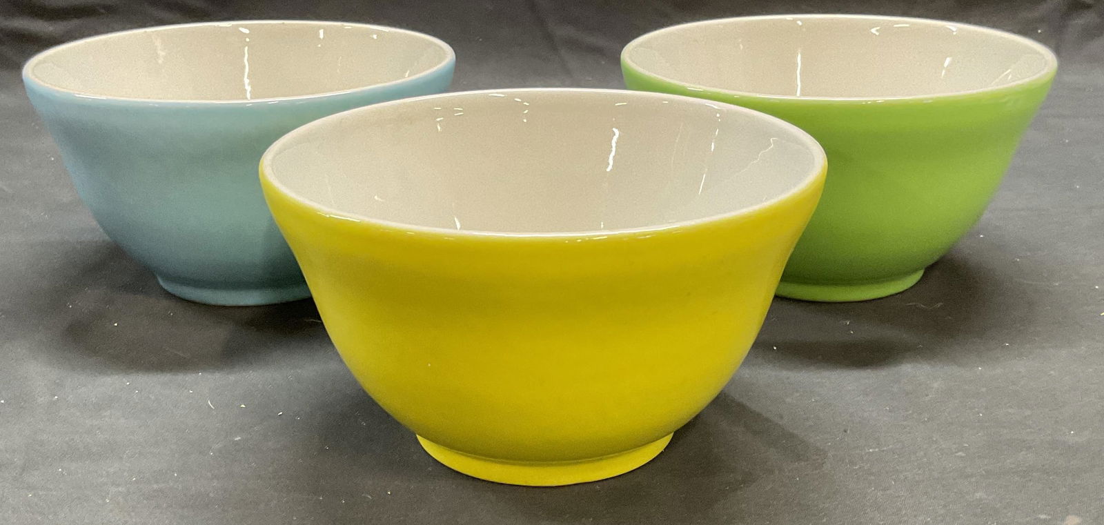 Set 3 MCM Franco Pozzi Ceramic Bowls, Italy (1 of 6)